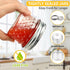 UrSpeedtekLive 40 Pack 4 oz Mason Jars with Regular Lids and Bands, Small Canning Jars, Mini Glass Jars for Jelly Jam