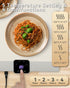 5 24x15.7, Food Warmer Mat, Electric Portable Silicone Warming Plate, Roll Up Heating Tray for Food, Heat Levels