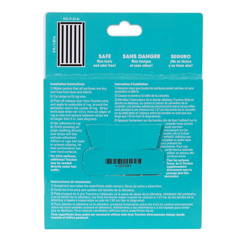 ROBERTS Anti-Slip Rubber Tape for Rug Traction