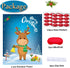 Funnlot Christmas Games for Kids, Pin The Nose on The Reindeer, Holiday Party Game with 24 Noses Stickers & Blindfold