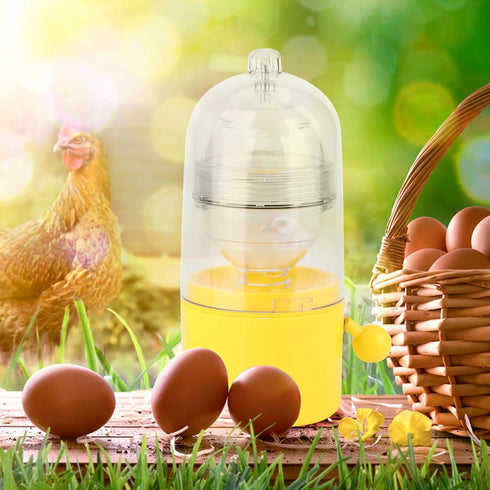 Egg Scrambler Shaker - Hand Powered Golden Egg Maker for Cooking Utensil Kitchen Gadgets