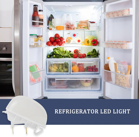 1 pc New Upgraded W11602886 Refrigerator LED Light, White for Whirlpool, Kenmore Refrigerators