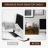 YINMIT Magazine Holder - Floor Magazine Rack Storage Basket, File Organizer Bin for Magazines, Books, Newspapers