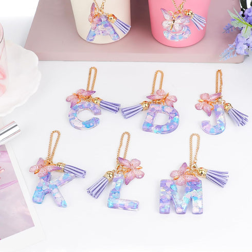 Letter Charms for Stanley Cup with Handle, Initial S Charms Accessories for Stanley Tumbler, Charms for Key Purse