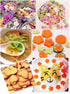 14 Pcs Stainless Steel Fruit Vegetable Cookie Cutters, Mini Pie Cookie Stamps Mold for Kids Baking