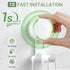 Hooks-2PACK 2pack LUXEAR Suction Hooks Powerful Vacuum Suction Cup Razor Single White
