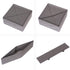DIOMMELL 4 Pack Foldable Cloth Storage Box, Fabric Baskets for Closet Organizer - Grey, for Clothes, Underwear, Socks