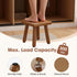 9 Inch Small Wooden Step Stool, multi-functional footstool, shoe changing stool, indoor plant stand, portable