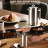 AgcKuzt 34 oz, 4 2 French Press Full Stainless Steel French Press Coffee Maker Cups, Upgrated Double-Walled Insulated