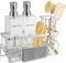 GMISUN Kitchen Soap Dispenser, 12 Fl oz/350ml Clear Dish Soap Dispenser with