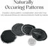 Set 4, 3.5-4" Nature's Decorations Pink Agate Stone Coasters - of Polished Geode Drink Mats for Dining & Coffee Table