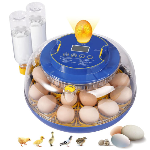 18 Egg Incubators for Hatching Eggs, Chicken Egg Incubator with Automatic Egg