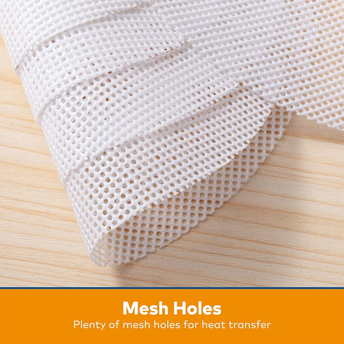 Goldlion Dehydrator Sheets 5 Pack, Non-stick Silicone Mats Compatible with Instant Pot 6 Quart
