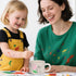 MENGDIDI 2PCS Set, Paint Your Own Mug Kit, Custom Ceramic Mug Painting Blank White Coffee Mugs with Paints and Brushes