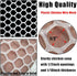 GardenNow 15.7IN 33FT Upgraded x ABS Plastic Chicken White Wire Fence Mesh, Poultry Fencing, Hexagonal Fencing Wire