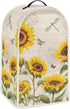 Sunflower Dragonfly Blender Dust Cover, Stand Mixer or Coffee Maker Appliance Cover, Anti Fingerprint Polyester Dust Proof Stain Resistant Blender Cover for Home Kitchen