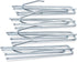 Dritz Home Long Neck Pleater Drapery Hooks, 14-Piece, Silver