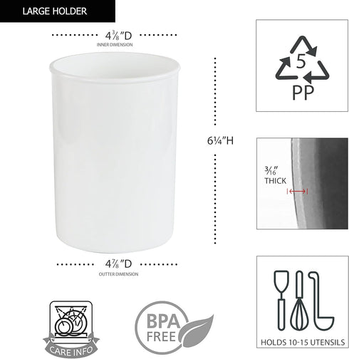 Reston Lloyd Multipurpose Utensil/Crock Holders - Organize Wide Variety of Sizes of Utensils & Tools