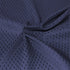 Tektrum Heavy Duty 70 inch Round Elegant Waffle Weave Tablecloth - Waterproof Stain Resistant (Navy Blue)