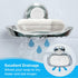 SlipX Solutions Strong Hold Soap Saver, Suction Cup Soap Holder, Must Have Universal Kitchen & Bathroom Shower