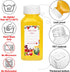 30pcs 8oz SUPERLELE Plastic Juice Bottles with Black and White Caps, Reusable Juice Containers with Lids for Juicing