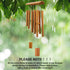Windchimes Outdoors, Memorial Wind Chimes, Bamboo Wind Chimes for Outside Clearance Deep Tone for Patio Garden Home Décor, Natural Beautiful Sound by Virekm