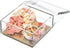 OfficeGoods Acrylic Desk Organizer w/Gold Base – Elegant Odds & Ends Box for Home or Office, Extra Large