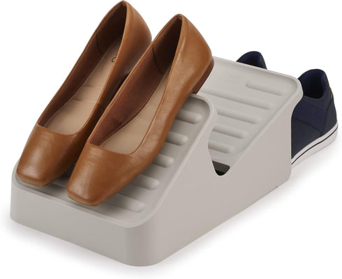 Joseph Joseph Shoe-in 2-Tier Space Saving Shoe Rack Organizer, Holds up to