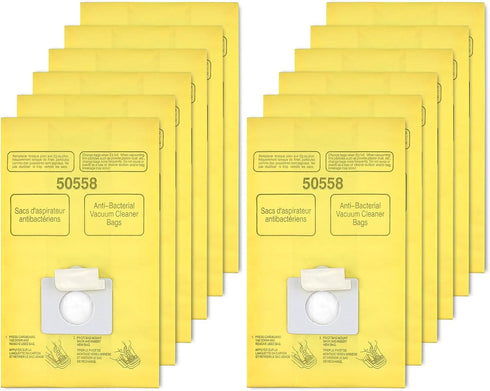 Vacuum Cleaner Bags Replacement for Kenmore Canister Type C/Q 5055, 50557, 50558 and Panasonic Type C-5 Vacuums, 12