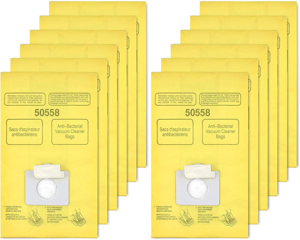 Vacuum Cleaner Bags Replacement for Kenmore Canister Type C/Q 5055, 50557, 50558 and Panasonic Type C-5 Vacuums, 12