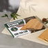 Bamboo Appliance Slider, Coffee Maker Rolling Tray for Kitchen Countertop, Small Size with Rubber Wheels