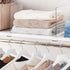 BAUMFEUER 6 Pack Closet Clear Acrylic Shelf Dividers for Shelf Organizer of Bedroom Kitchen Office Bathroom Organizer