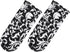 uxcell 2Pcs Pot Handle Covers, Heat Resistant Sleeve for Iron Skillet, Kitchen Baking Supplies, Black Flower Pattern