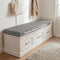 ROFIELTY Custom Bench Cushions, Window Seat Cushions with Non-Slip Bottom, Waterproof Indoor