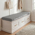 ROFIELTY Custom Bench Cushions, Window Seat Cushions with Non-Slip Bottom, Waterproof Indoor