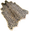 Leopard Print Rug, Cute Faux Cheetah Cowhide Skin Fur Rug, Animal Printed Area Rug for Home Office
