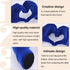 Heart shaped hand carved decorative aesthetics, blue heart shaped bookshelf decor, office coffee table entryway desktop