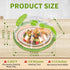 Microwave Splatter Cover for Food Guard - 10 Inch Plate Covers with Water Steamer - Kitchen Essentials