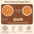 30pcs Dried Orange Slices with Twine Strings, Natural Dehydrated Orange Slices, Christmas Wreath Making Supplies