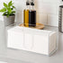 2 Pack Countertop ZAVOOS Acrylic Paper Towel Holder, Folded Z-fold C-fold Trifold Napkin Dispenser, Clear Hand Towel