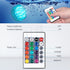 2-Pack YiaMia Hot Tub Lights - RGB Color Battery-Powered LED Pool Lights with Remote Control and Suction Cup for Ponds