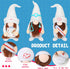 Lineshading 3 Pcs Nurse Doctor Home Gnome Figurines Plush Decoration Swedish Gnomes Ornaments Decor Hospital Office