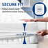 King Mattress Protector, Waterproof Quilted Mattress Pad, Fitted Deep Pocket 8"-21", Breathable Noiseless Soft Cooling