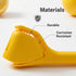 LMFEG Lemon Squeezer Juicer Handheld, Max Juice Extraction Lemon Press Squeezer, Effortless Hand Citrus Squeezer