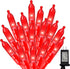 Red Valentines Decor Lights, 32.5FT 100 LED Valentine's Day String Lights Outdoor