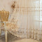 WINYY European Style Sheer Curtain, 1 Panel Voile Rod Pocket Top Window Drape for Bedroom Living Room, 52"x84"