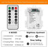 LED Rope Lights, Battery Operated String Lights, 40Ft 120 LEDs, 8 Modes Outdoor Waterproof Fairy Lights