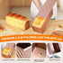 Gicyiit 13x4 inch, 2.2LB Pullman Loaf Pan with Lid, Premium Nonstick Sandwich Bread Loaf Pan for Homemade Sourdough