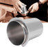 Coffee Dosing Cup, 51mm Stainless Steel Mug for Coffee Machine Handle, Coffee Powder Feeder for Milk Tea Shops, Homes,