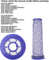 Replacement Filters for Dyson DC65 DC66 DC41 UP13 UP20 Animal Vacuums | Compare to Part 920769-01 and 920640-01